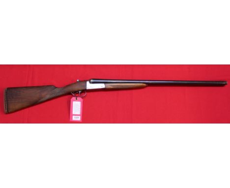 A Gunmark 'Kestrel' 12 bore S/S B/L/E shotgun with 27 1/2" barrels, S/No.266645, a clean gun with good bores, this item can o