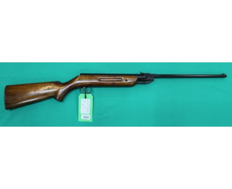 A 'Relum' Telly .177 cal air rifle, as a post 1939 air weapon the restrictions of the Crime Reduction Act apply to the sale a