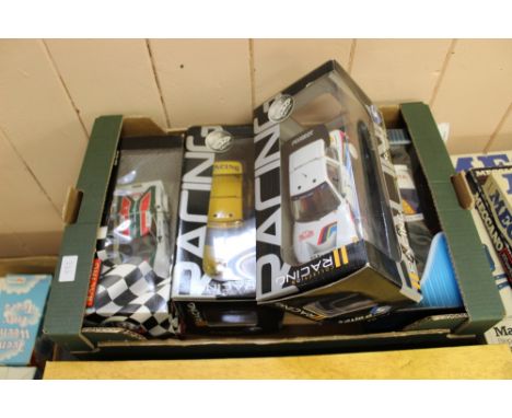 Four boxed die cast rally cars, Solido