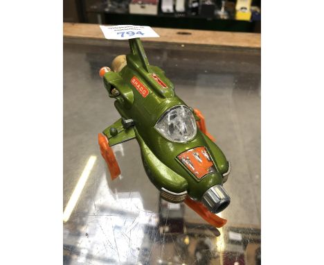 A DINKY 1960'S 'UFO INTERCEPTOR' TOY MODEL FROM THE GERRY ANDERSON TV SERIES 