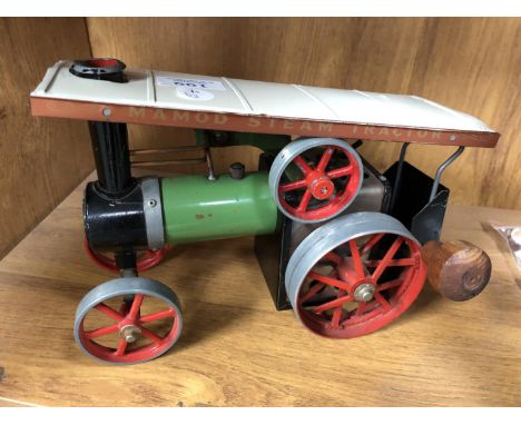 A VINTAGE MAMOD TE1 STEAM ENGINE TRACTOR 