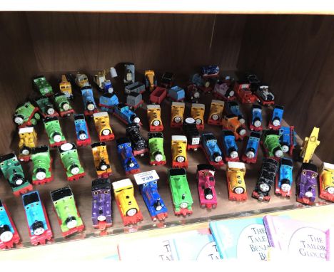 A LARGE COLLECTION OF ERTL AND OTHERS ' THOMAS THE TANK ENGINE ' TRAINS 