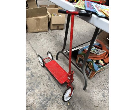 A VINTAGE BANTEL SCOOTER 