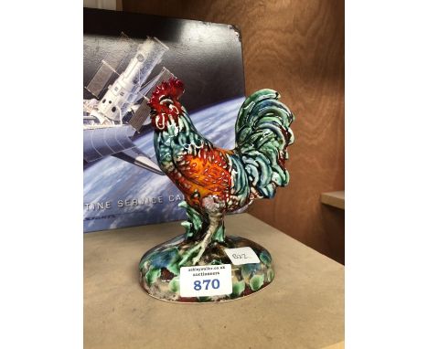 A CERAMIC ANITA HARRIS COCKEREL MODEL 