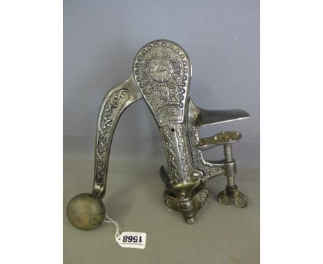 An iron and steel original safety bar Corkscrew by Gaskell - trade mark registered no. 543083, made in England
Condition repo