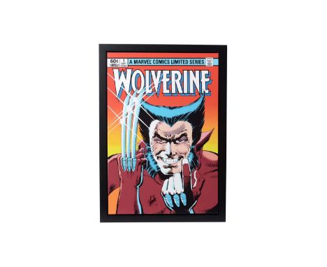 Marvel Superheroes"Wolverine #1",with the autograph signature of Stan Lee,limited-edition box canvas print, 18/195,102 x 70cm