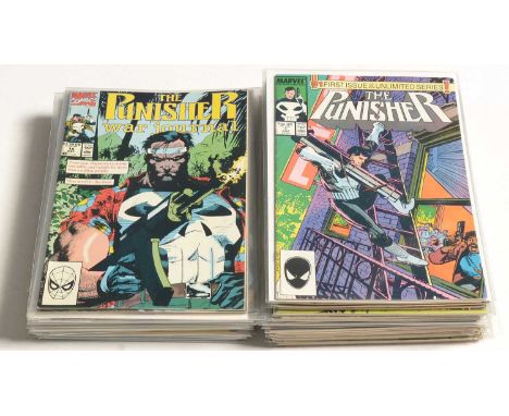 The Punisher, No's. 1, 11, 12, 13, 14, 15, 16, 17, 18, 50, 94 and 95; The Punisher: War Journal, No's. 1-19; The Punisher: Wa