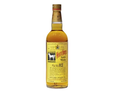 1 bottle White Horse Scotch Whisky Believed 1960s Level into neck Lying at LCB Barking