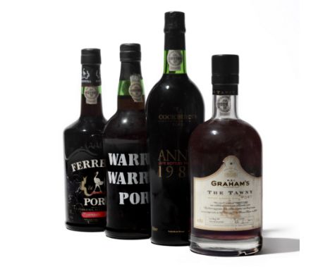 Calem Magnificent 40 YO Bottled 1992 (1) Cockburn Anno LBV 1989 (1) Graham's The Tawny Reserve (1) Fortnum &amp; Mason LBV 20