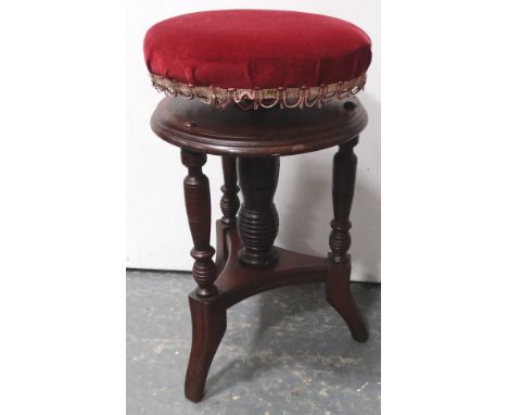 ADJUSTABLE MUSIC STOOL 