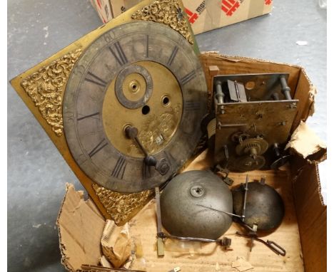 LONGCASE CLOCK MECHANISM & FACE 