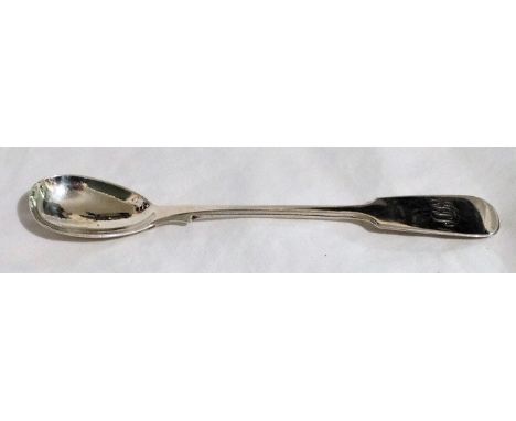 SILVER EGG SPOON EXETER 1862 