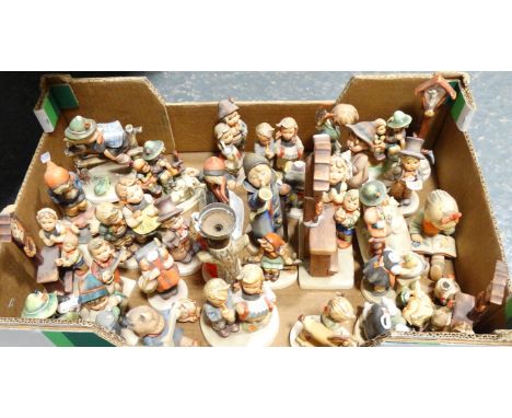 BOX OF HUMMEL CHINA FOR RESTORATION 