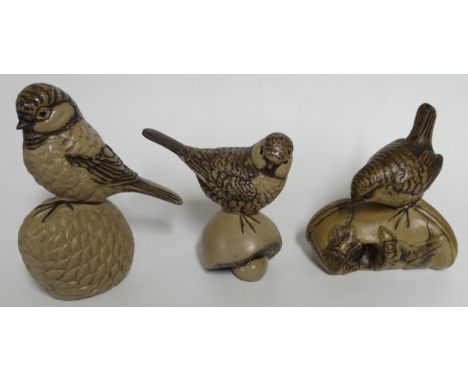 POOLE POTTERY 3 BIRDS 