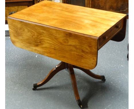 MAHOGANY SOFA TABLE 