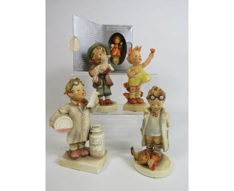5 Goebel Hummel figurines.