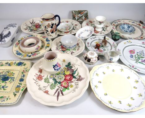 Good Mixed Ceramic lot to include Copeland Spode, Royal Doulton, Poole etc. see photos. 