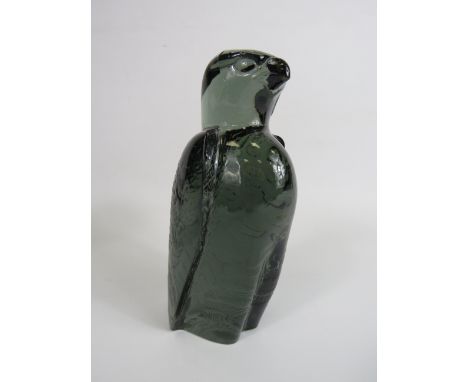 Limited Edition Kosta Boda Paul Hoff 1975 glass sculpture of a bird of prey.