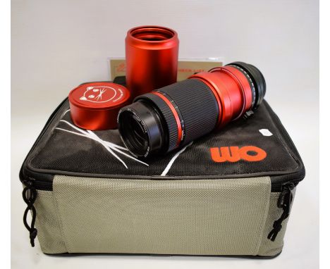 Red Cat 51 Petzval A    F=250mm  F4.9 lens with bag  See photos