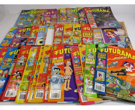 31 Futurama comics including the very first edition.