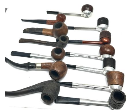 Job Lot Estate Pipes Inc Vintage Briar Hardcastle Dr Plumb Duncan Falco Etc x 13