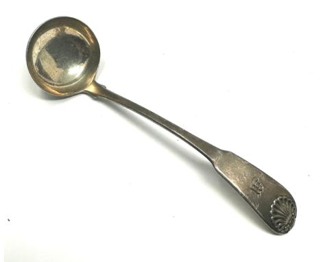 antique scottish silver georgian sauce ladle 