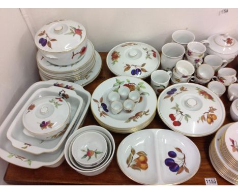 Large Quantity of Royal Worcester Evesham China