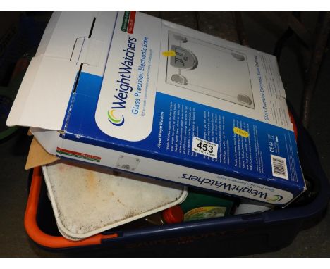 Household Chemicals and Bathroom Scales 