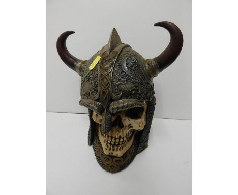 Lidded Trinket Pot in the form of a Skull 