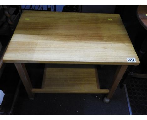 Occasional Table with Shelf under 