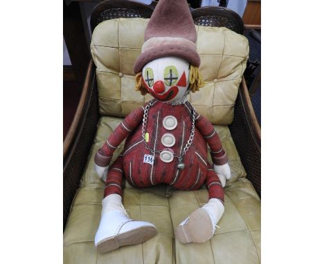 Clown Puppet Ornament 