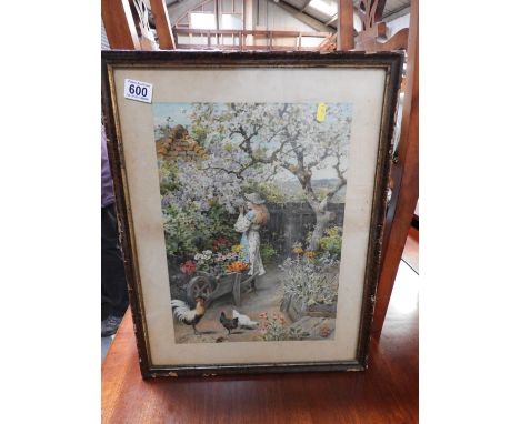 Framed Pears Print 