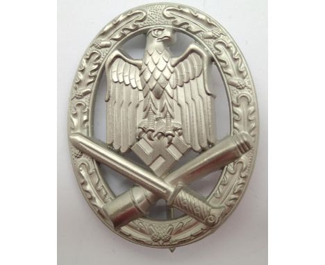 German re-enactment Wehrmacht General Assault award. P&amp;P Group 1 (£14+VAT for the first lot and £1+VAT for subsequent lot