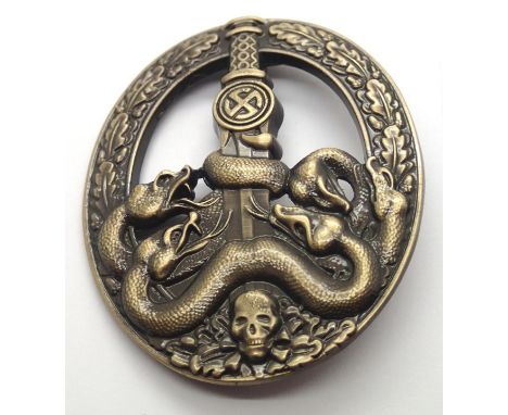 German re-enactment Anti-Partisan badge. P&amp;P Group 1 (£14+VAT for the first lot and £1+VAT for subsequent lots) 