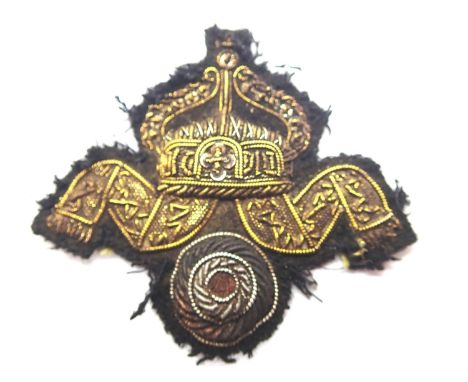WWI Imperial German navy officers hat badge, P&amp;P Group 1 (£14+VAT for the first lot and £1+VAT for subsequent lots) 