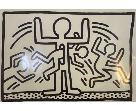 KEITH HARING (1958-1990)UntitledOffset Lithograph22 1/2" x 32"