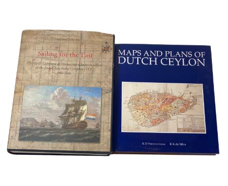 PARANAVITANA, K.D. &amp; R.K. de SILVA. Maps and plans of Dutch Ceylon. A representative collection of cartography from the D