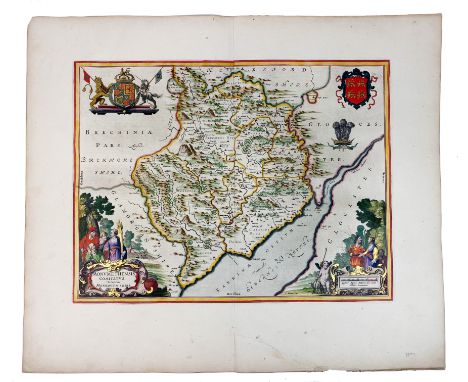 GREAT BRITAIN -- "MONUMETHENSIS COMITATUS. Vernacule Monmouth Shire". - "RUTLANDIA COMITATUS. Rutland Shire". - (Amst., J. Bl
