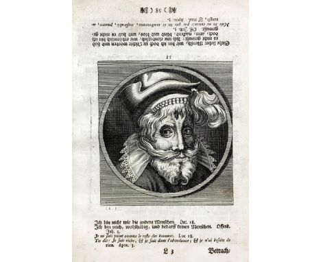 DANCE OF DEATH -- CHOVIN, J.A. Todten-Tanz, wie derselbe in der löbl. u. welt-berühmten Stadt Basel, Als ein Spiegel menschli