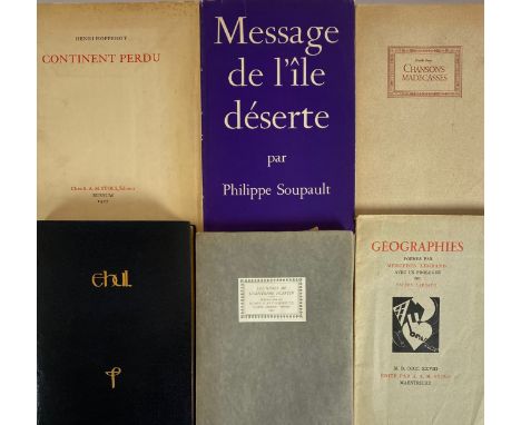 DESPORTES, Ph. LX Pseaumes de David. Maastr., 1926. W. woodcut front.-portr. Full black mor. w. gilt lettering, t.e.g. Printe