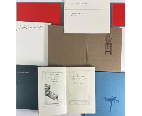 STICHTING DE ROOS, UTRECHT -- NIJHOFF, M. Het uur U. 1989. W. 23 fine silk-screen prints by Jeroen Henneman &amp; 1 separate 