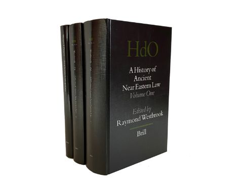 WESTBROOK, R., ed. A history of Ancient Near Eastern law. 2003. 2 vols. Obrds. -- H. HUNGER &amp; D. PINGREE. Astral sciences