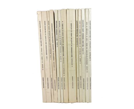 SUMER - AKKAD -- PETTINATO, G., ed. Materiali per il vocabolario neosumerico. Vols. 1-13. Rome, 1974-84. 13 vols. 4°. Owrps. 