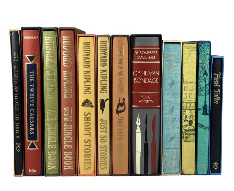 FOLIO SOCIETY -- SOMERSET MAUGHAM, W. Of human bondage. 2011. Ocl. In or. slipcase. -- Id. Short Stories. 1985. Ocl. In or. s