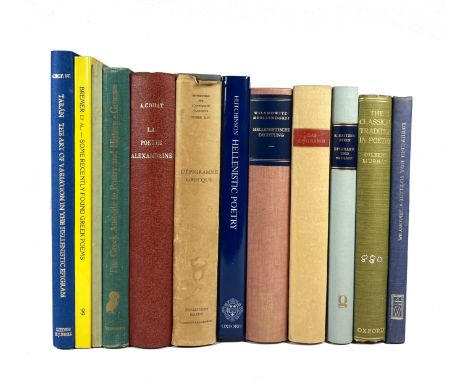 TARÁN, S.L. The Art of Variation in the Hellenistic Epigram. 1970. Ocl. -- J.M. BREMER, (a.o.). Some recently found Greek poe