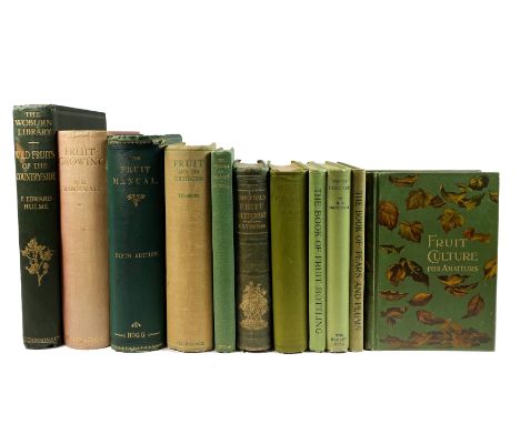 FRUIT GROWING -- WRIGHT, S.T. Fruit-culture for amateurs. W. an index by W.D. Drury. 1897. Or. pictorial cl. -- E. BRADLEY &a