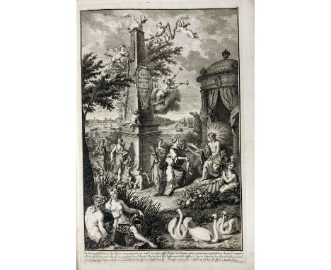 BROUËRIUS v. NIEDEK, M. Het Verheerlykt Watergraefs- of Diemer-Meer, By de Stadt Amsterdam, Vertoont in verscheide vermakelyk