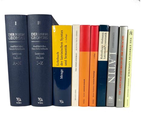GEORGES, K.-E. Der neue Georges. Ausführliches Lateinisch-Deutsches Handwörterbuch. Ed. Th. Baier. Bearb. T. Dänzer. (2013). 