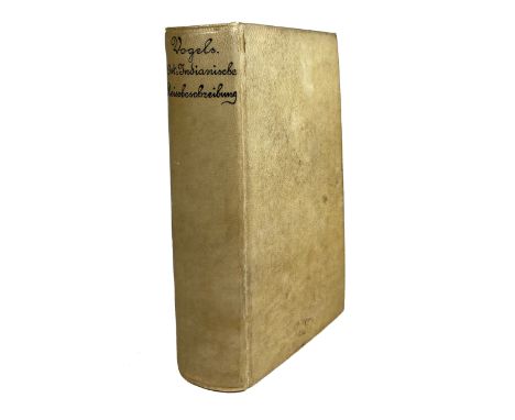 MARITIME HISTORY - TRAVELLING -- VOGEL, J.W. Zehen-järige, jetzo auffs neue revidirt- und vermehrte Ost-Indianische Reise-bes