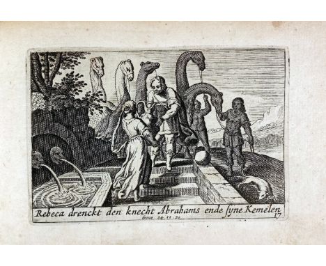 BIBLIA NEERLANDICA -- SCHUT, P.H. Toneel der voornaamste Bybelsche Historien (&amp;) Historien des Nieuwen Testament. Amst., 